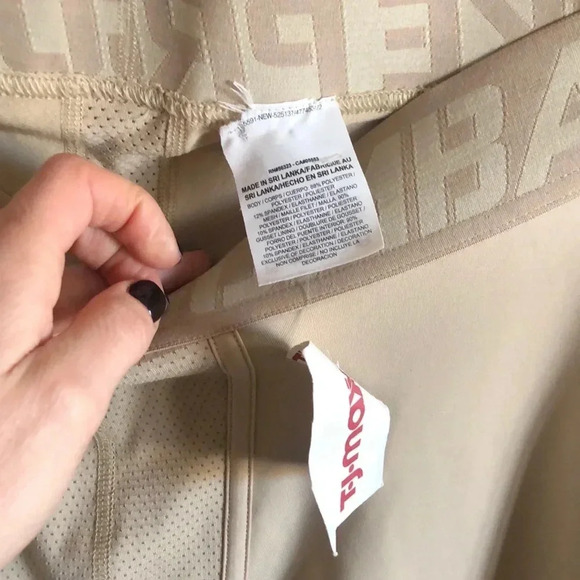 Tan Nike Combat Pro Compression Pants tights 2XL - Picture 4 of 6